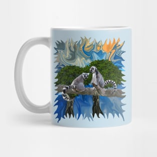 Playful Lemur-ick Mug